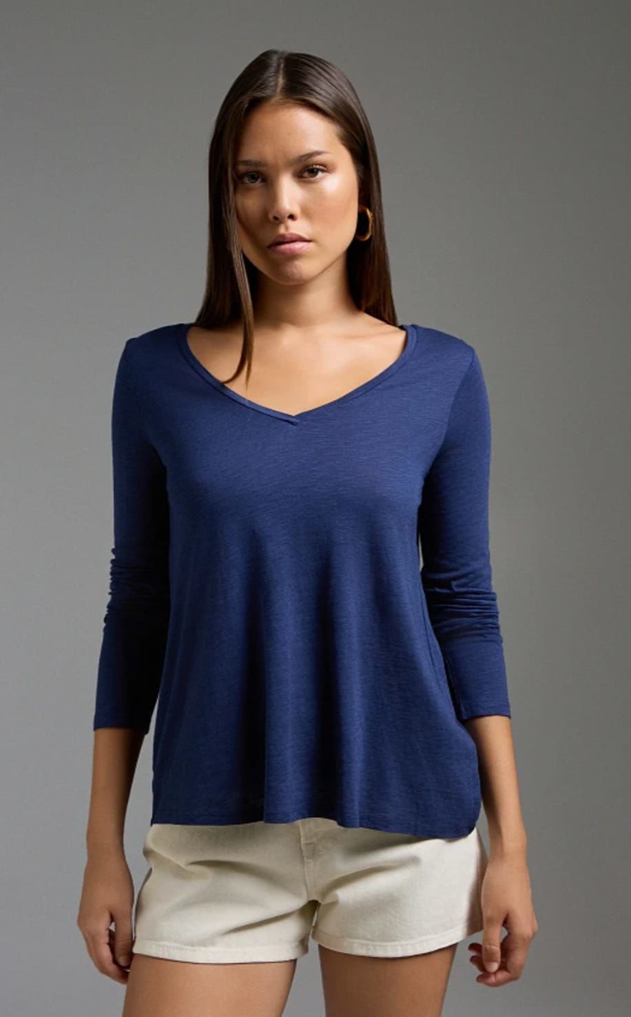 Basıc Uzun Kollu Bluz