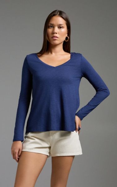 Basıc Uzun Kollu Bluz