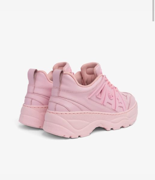 Eye Star Logolu Pembe Sneaker