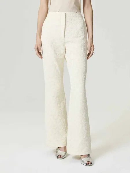 DETAY KUMAŞLI PANTOLON-EKRU