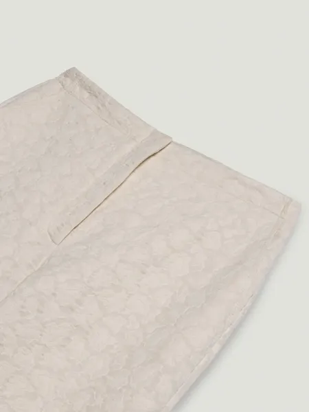 DETAY KUMAŞLI PANTOLON-EKRU