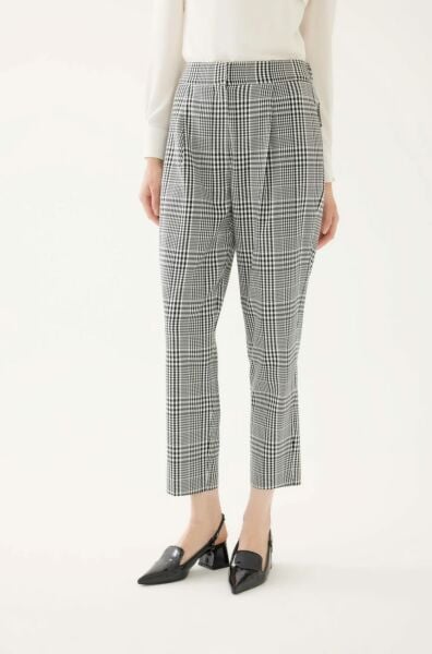 Ekoseli Havuç Pantolon